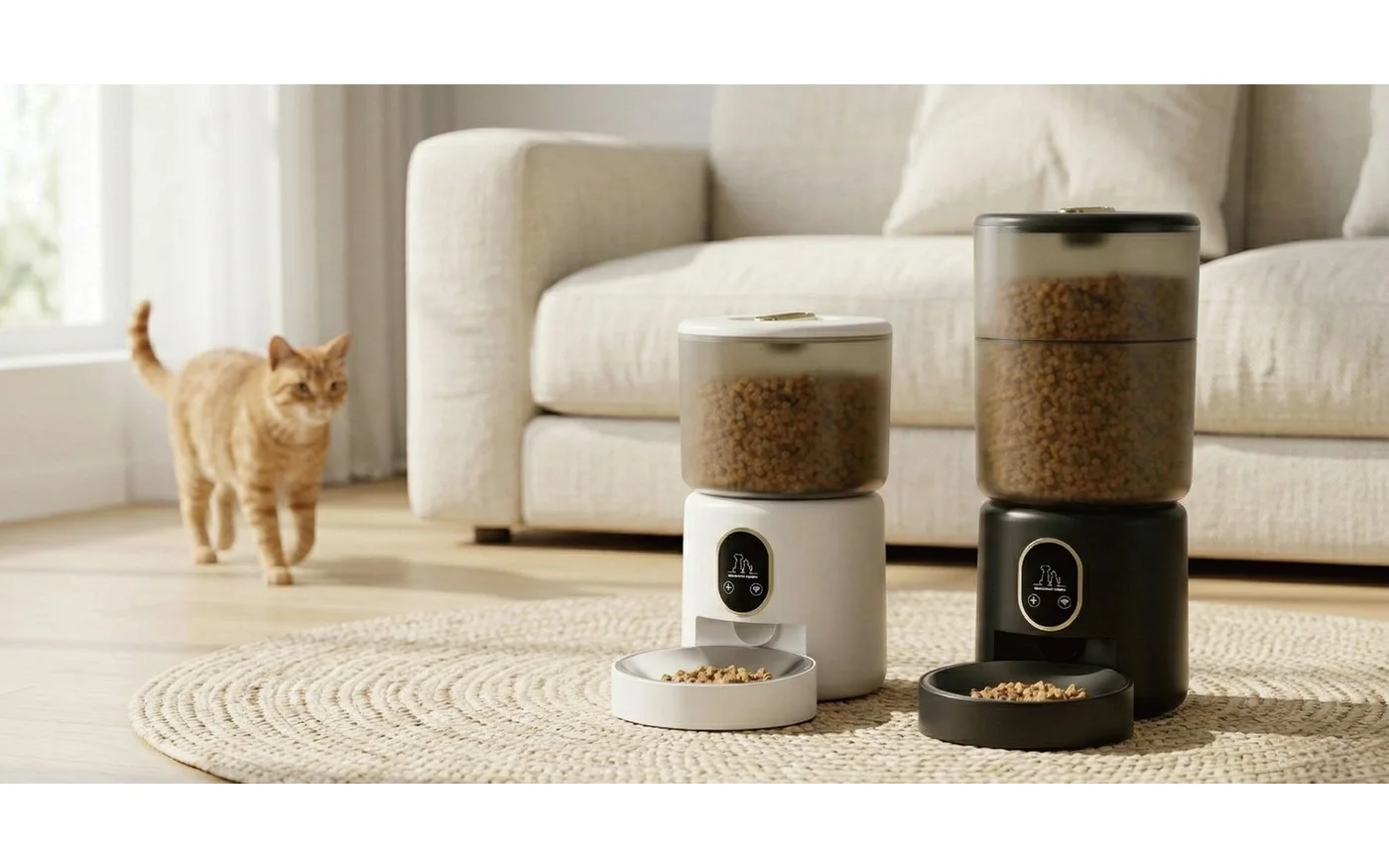 Automatic Feeder, 30 × 30 × 18 cm