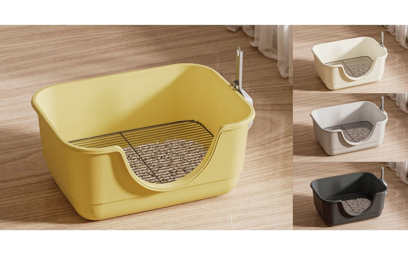 Dog Potty Tray, High Rail