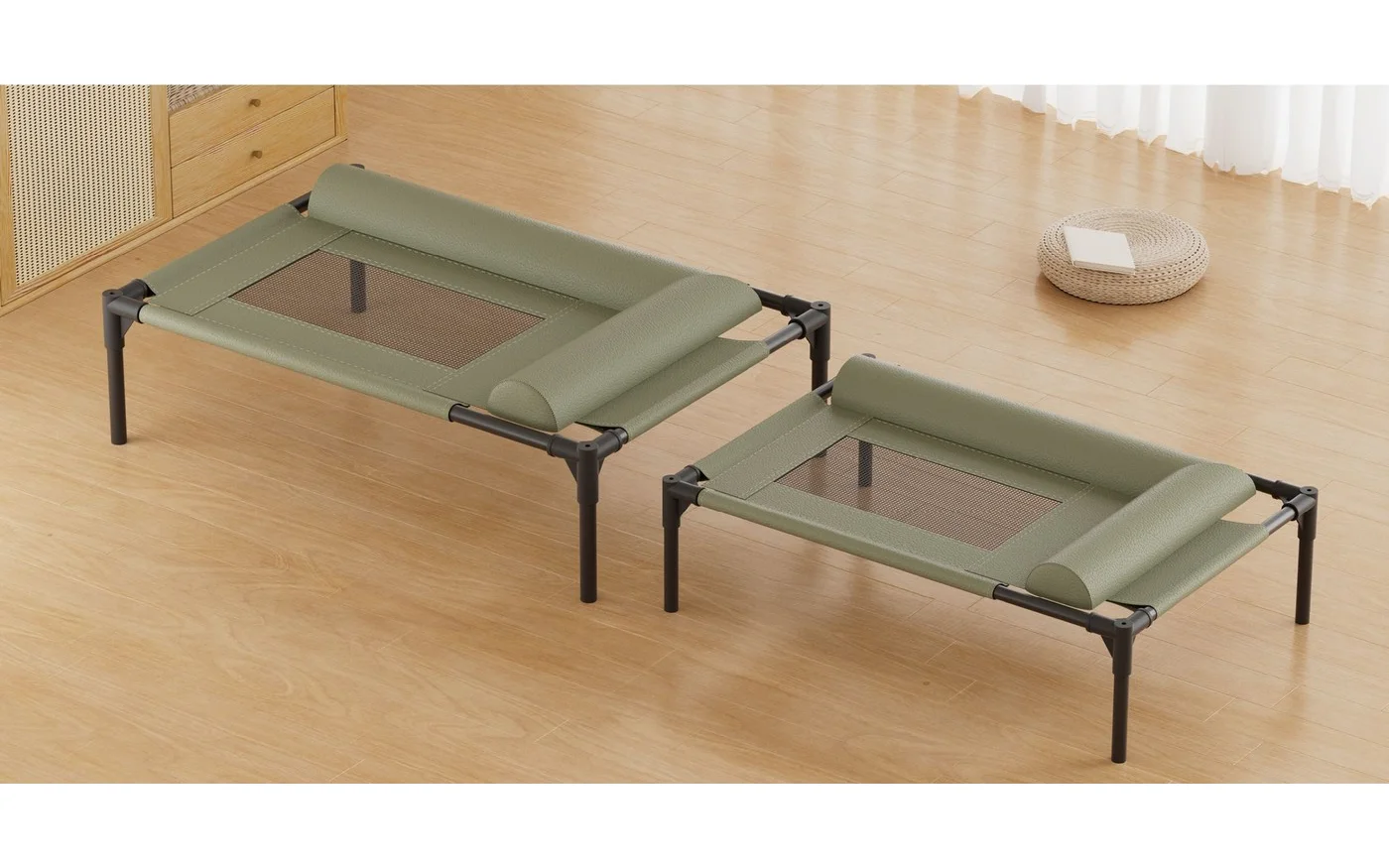 Elevated Dog Cot, 83 × 63 × 17.5 cm