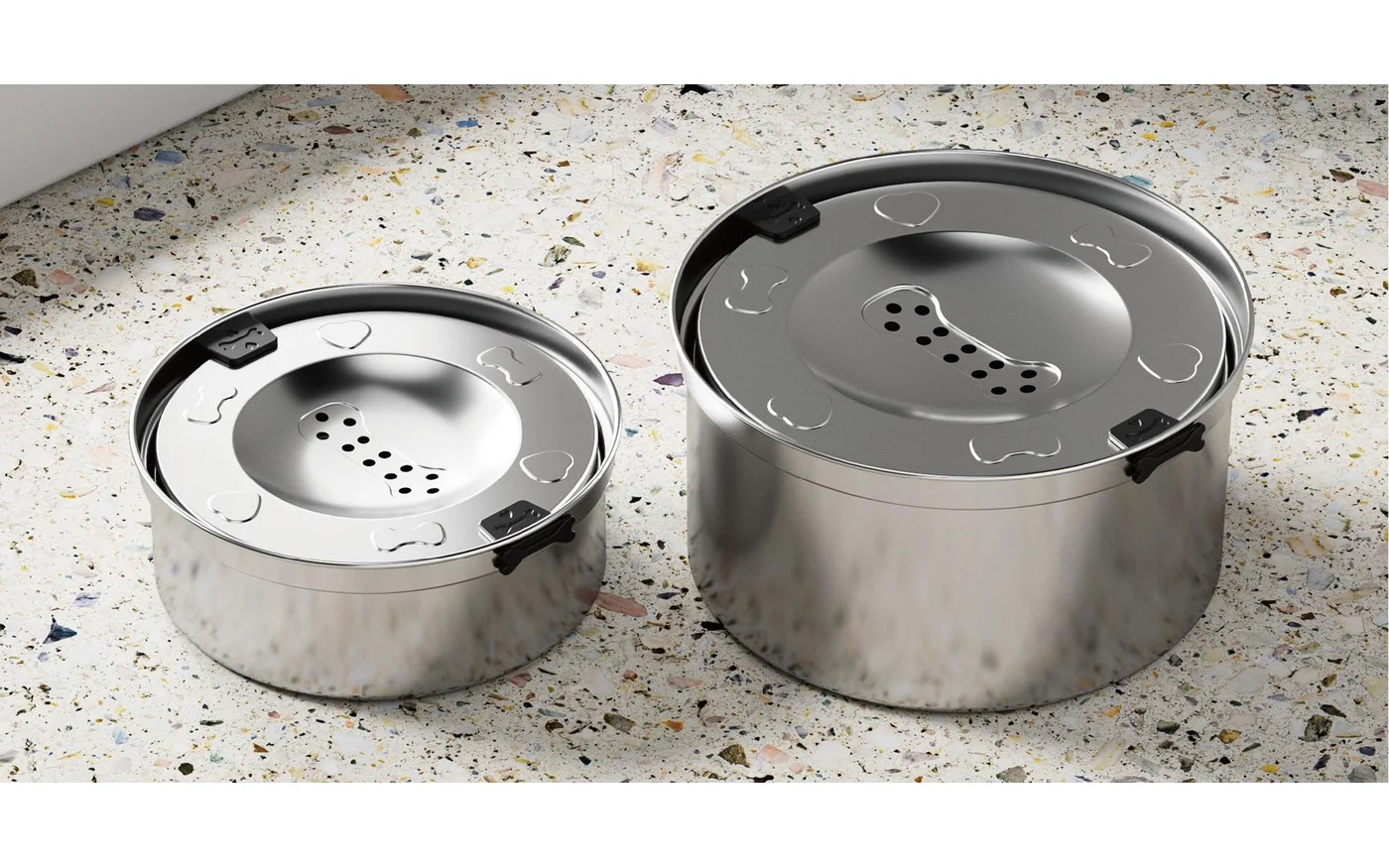 Elevated Pet Bowl, 1.2 L / 3.2 L