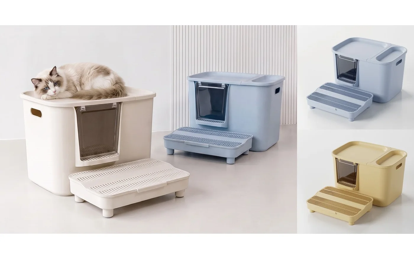 Enclosed Litter Box, UV