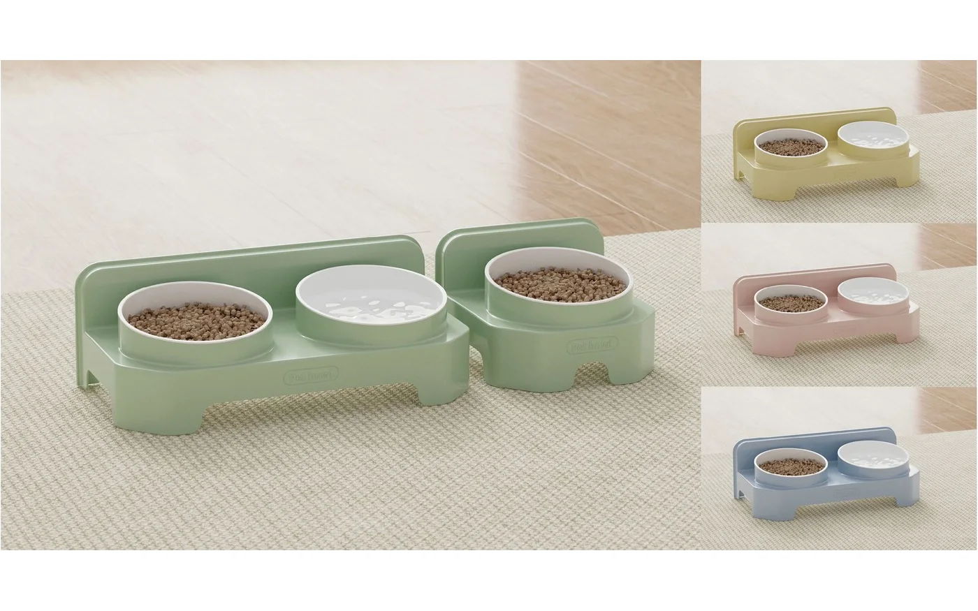 Fold-Flat Slow Feeder