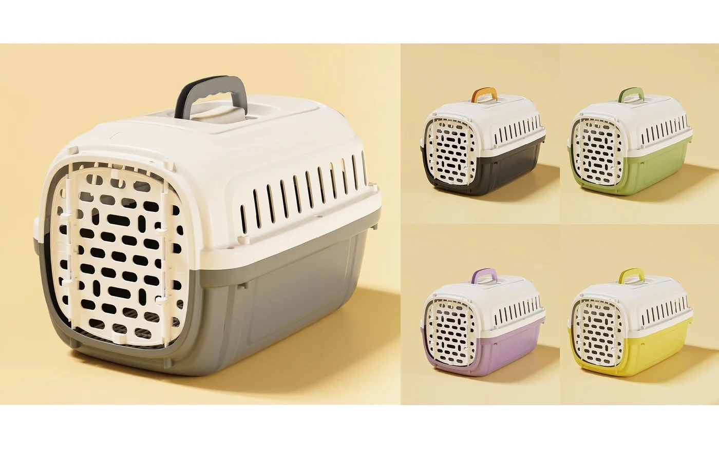Hard-Shell Travel Carrier, Wide