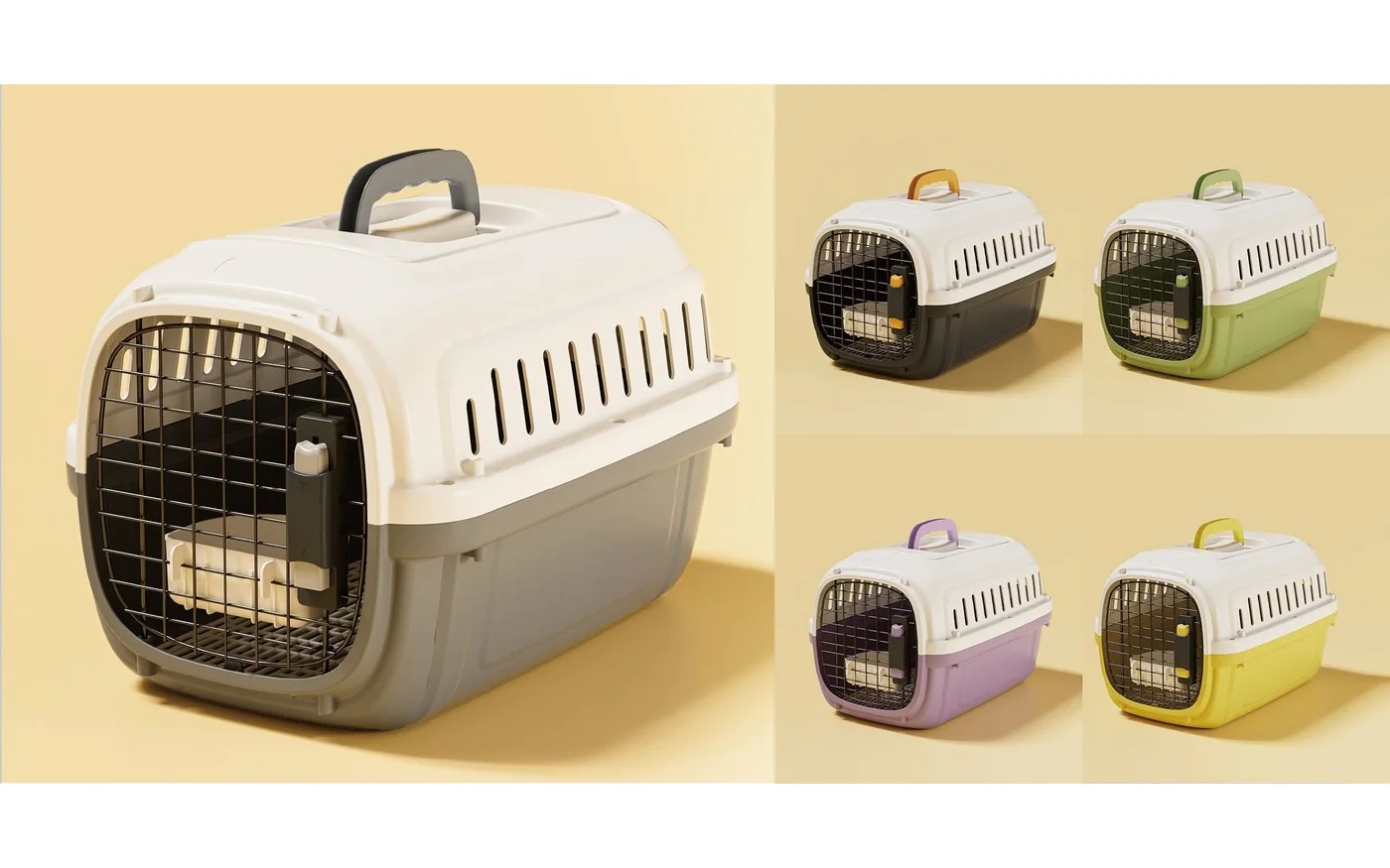 Hard-Shell Travel Carrier, Windowed