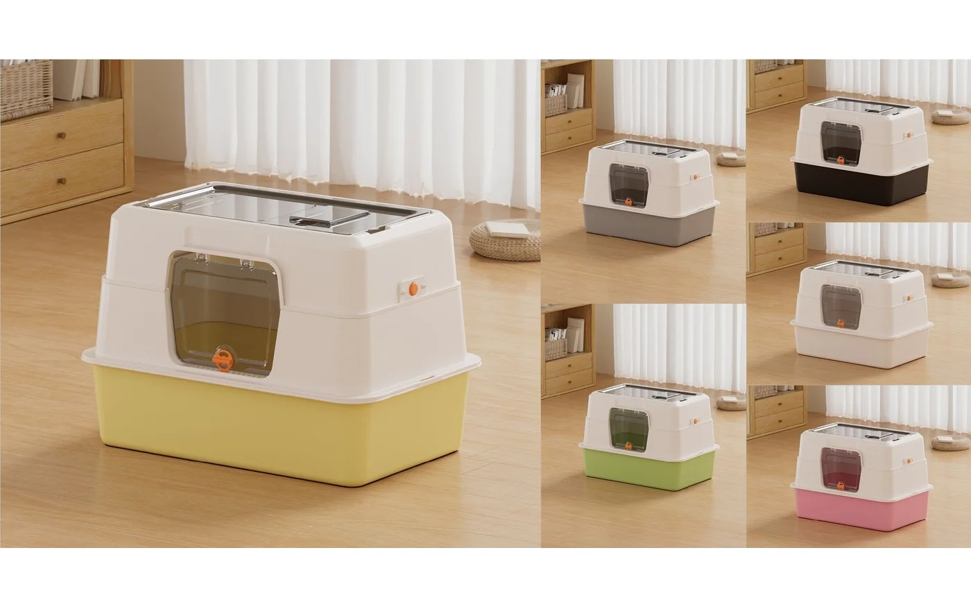 High-Sided Litter Box