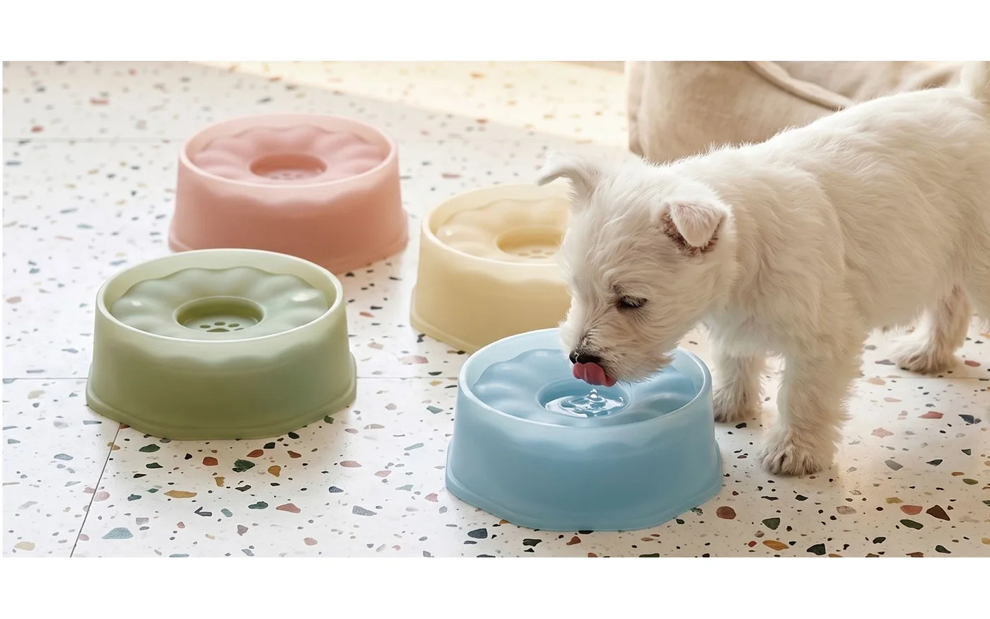 Slow-Feed Bowl, Raised Centre